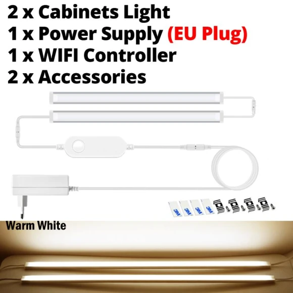 Smart LED Cabinet Lights — Wall Lighting, Lcamaw Lighting Light