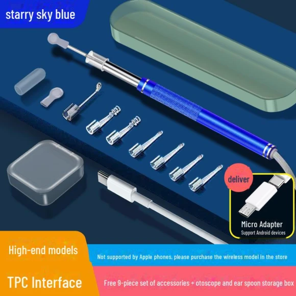 Smart Visual Ear Cleaning Tool with Camera — Wax Removal, Small Appliances