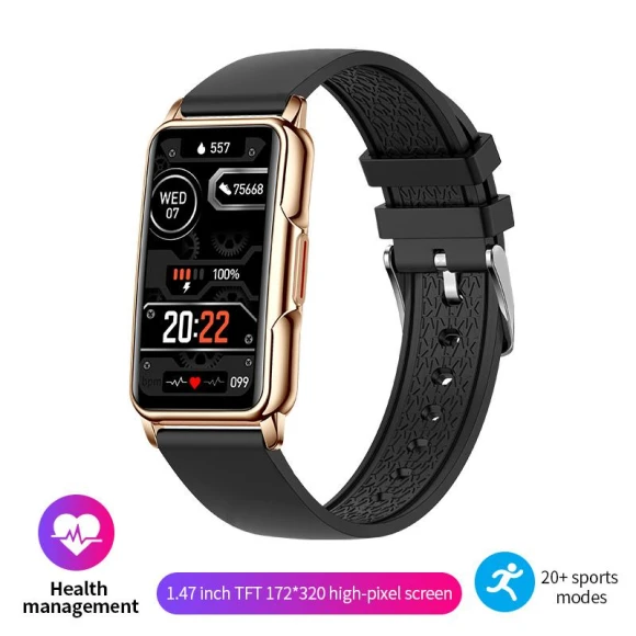 Smart Watch with Bluetooth Phone Connection, Music, Fitness Tracking, Heart Rate and Blood Oxygen Monitoring, Waterproof... — Smartwatches, LIGE