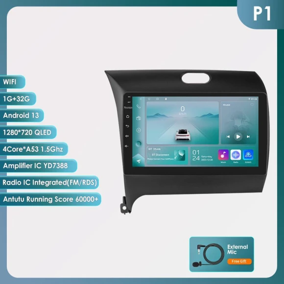 Touchscreen Navigation System — In-Dash, GearUp AutoMoto