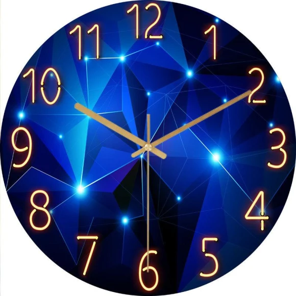 Digital Wall Clock — Wall, Factory Discount Outlet