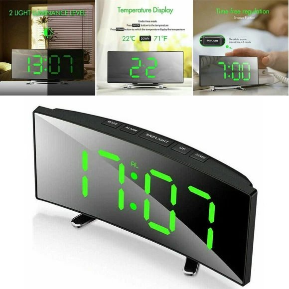Electronic Alarm Clock — Clocks, Alarm Clock
