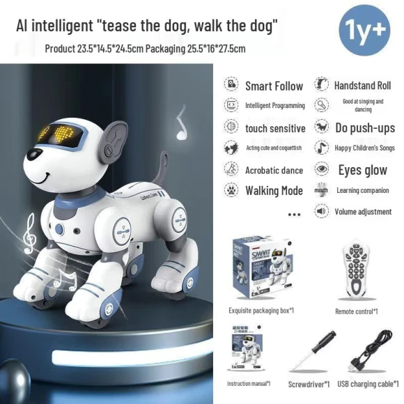 Interactive Robot Dog Toy — Interactive Figures & Robots, CreativeCorner