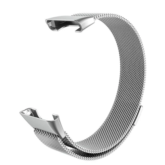 Milanese Loop Stainless Steel Strap with Magnetic Three-Bead Clasp — Smartwatch Straps, GadgetGrip