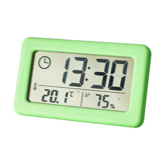 Mini Electronic Clock with Temperature — Clocks, Factory Discount Outlet