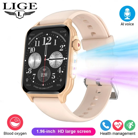 Colorful Breathing Light Smart Watch — Smartwatches, LIGE