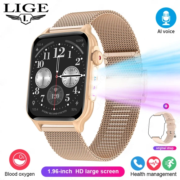 Colorful Breathing Light Smartwatch — Smartwatches, LIGE