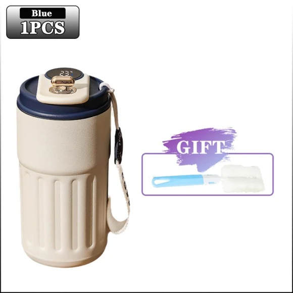 Smart Display Vacuum Insulated Cup — Beverage Warmers, Happy Home Mall