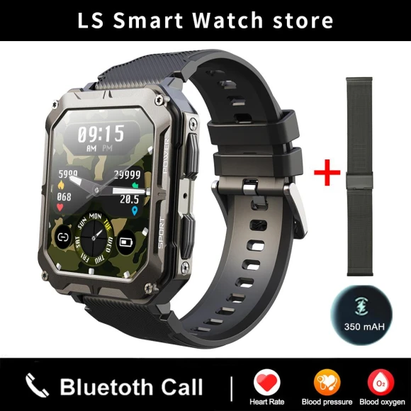 Smart Watch with Health Monitoring and Fitness Tracking — Smartwatches, Lucky Start