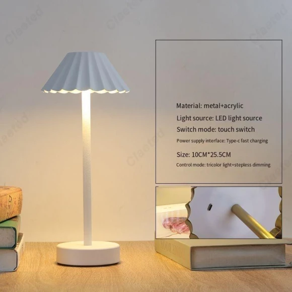 Touch LED Desk Lamp — Study & Desk Lighting, Elegant Living House