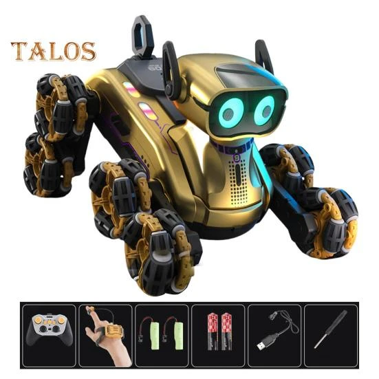 Robot Dog Toy with Remote Control and Light Music — Interactive Figures & Robots, Vogue Wardrobe