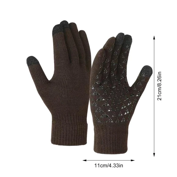Winter Motorcycle Gloves with Touchscreen — Gloves, Rustic Elegance House