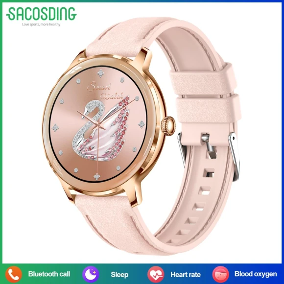 Women's Smart Watch with Touch Screen — Wearable Accessories, SACOSDING