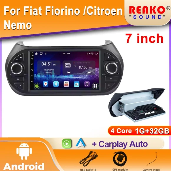 7-inch Android Car Multimedia Player — In-Dash, Reakosound