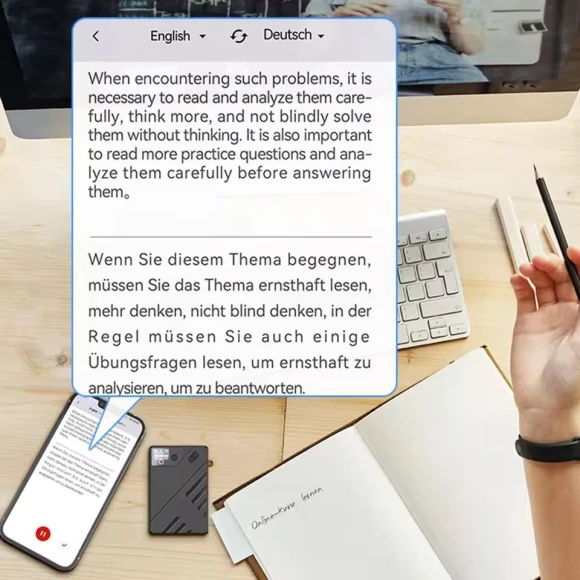 AI Voice Recorder — Portable Audio Recorders, XuYiEC