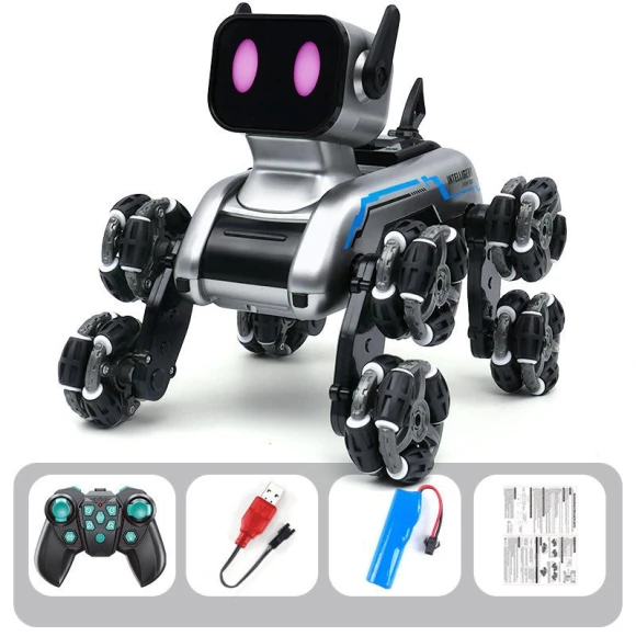 Remote Control Robot Dog Toy — Interactive Figures & Robots, Lntelligent Living Hall