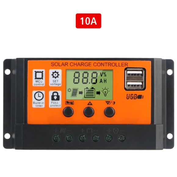 Solar Charge Controller with LCD Display — Solar Charging Solutions, HOME LOVER