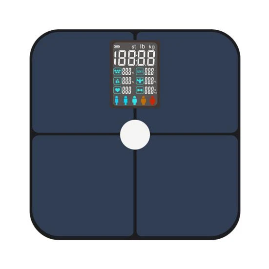 Body Fat Scale with Digital Display — Body Composition Analysis, Refreshing Home