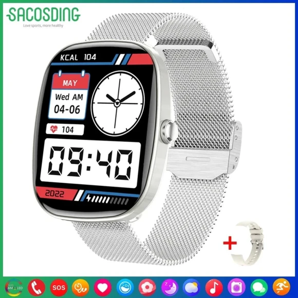 Fashion Smart Watch for Women — Wearable Accessories, SACOSDING