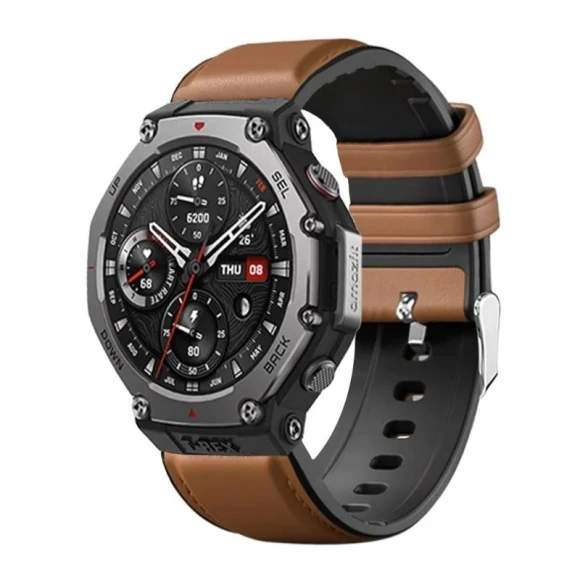 Leather Silicone Watch Strap — Bands, HOBBIT-3C Accessories