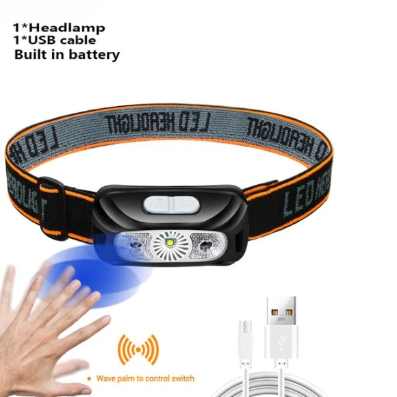 Rechargeable Touch Headlamp — Flashlights, SHIJIN Light