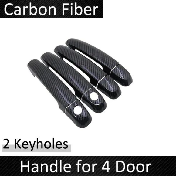 Smart Carbon Fiber Door Handle — Car Door Entry Guard