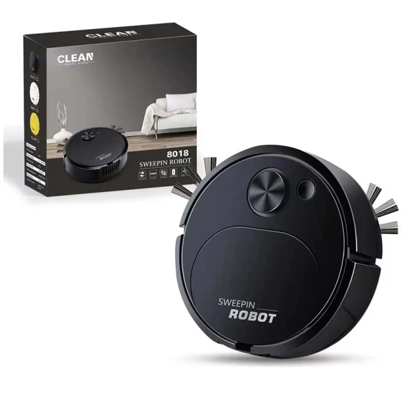 Sweeping Robot with USB Charging — Smart Cleaning Robots, Trendy Accessorie