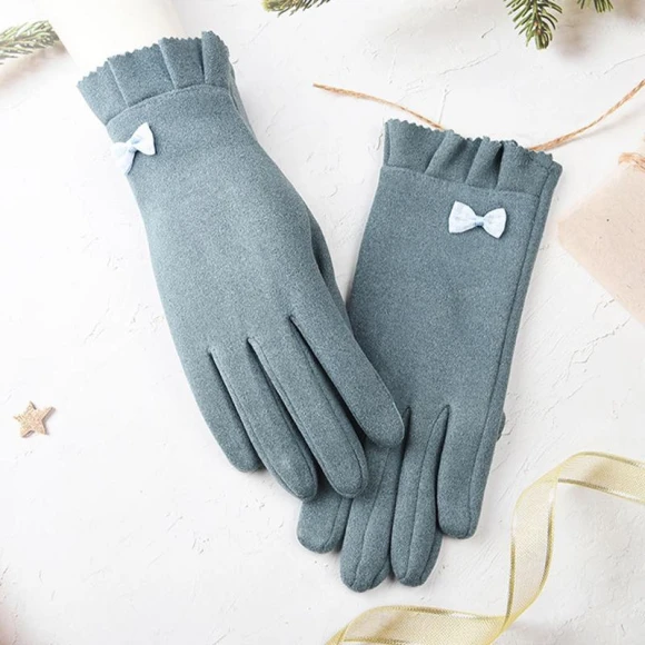 Women's Warm Velvet Touchscreen Gloves — Gloves & Mittens, Exquisite Co., Ltd.