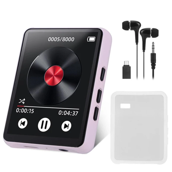 Bluetooth MP3 Player with Speaker — Portable Media Players, Home Textile Home Decoration