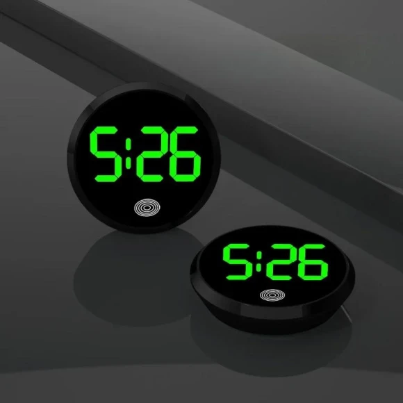 Glowing Electronic Car Clock — Clock, Chic Home