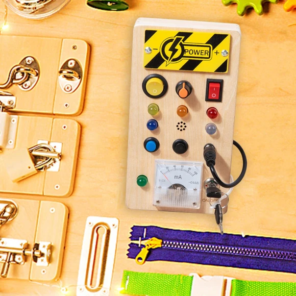 LED Switch Activities Board — Infant & Early Childhood Playthings, Topmartbuy
