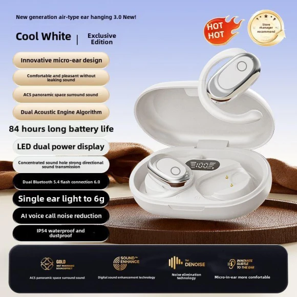 Open-Ear Bluetooth Headphones — On-Ear Headphones, Pento Smart