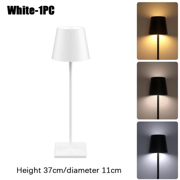 Rechargeable LED Desk Lamp — Desk & Table Lighting, Happy Home Mall