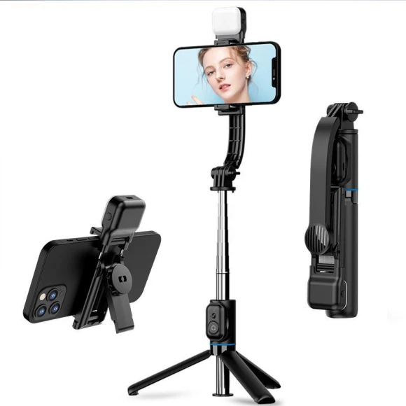 Selfie Stick with Detachable Clip and Desktop Holder — Selfie Sticks, CYKE