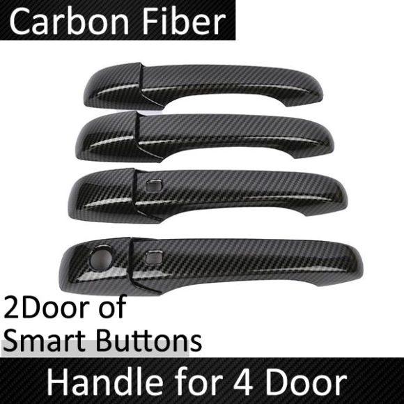 Smart Carbon Fiber Door Handle — Car Door Entry Guard