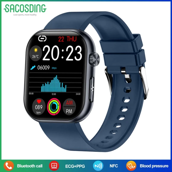 Smart Watch with Amoled Screen — Smartwatches, SACOSDING