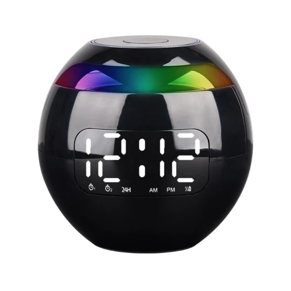 Bluetooth Speaker Night Light Alarm Clock — Alarm, DC-HOME Textile