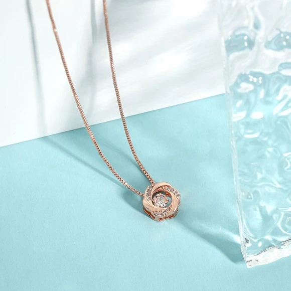 Dancing Petals Pendant Necklace — Smart Jewelry, Wipon