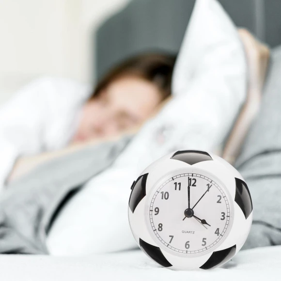 Football Alarm Clock Night Light — Clocks, Daily necessities-V