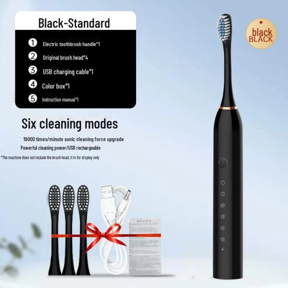 Smart Rechargeable Electric Toothbrush — Ultrasonic, Perfect choice for your home