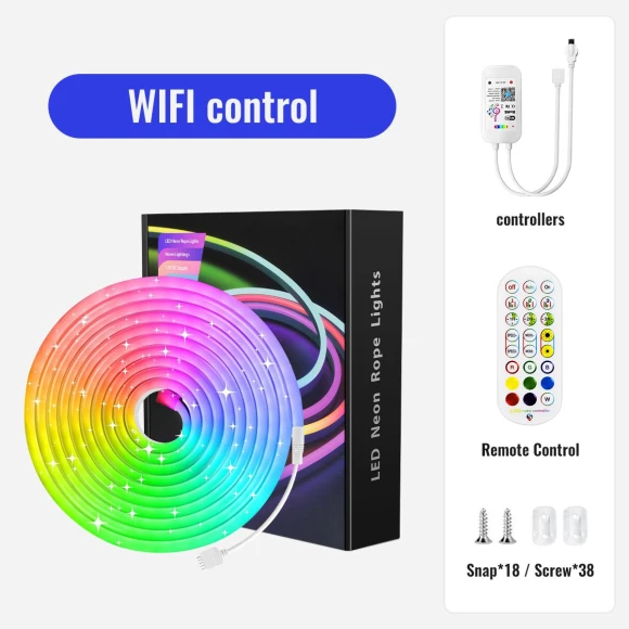 Smart WIFI Neon LED Strip — LED Strips, Modern Home Furnishing