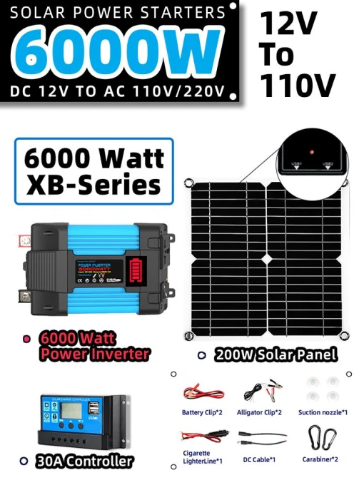 Autonomous Solar Kit — Power Inverters, Dream Garage
