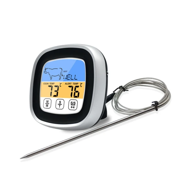 Digital Timer Thermometer with Touch Screen — , CosyHome
