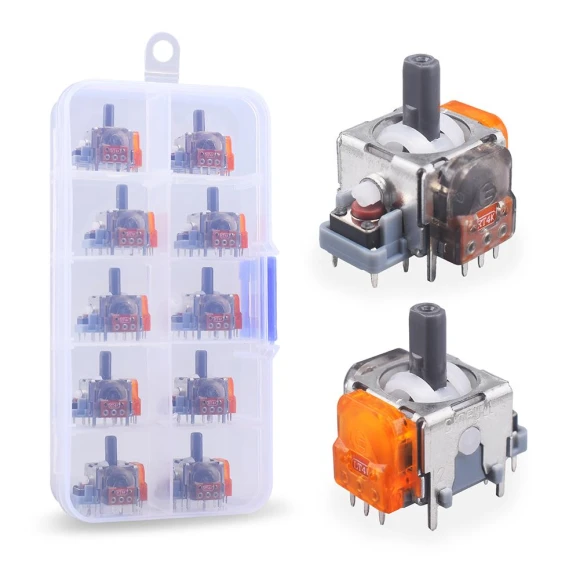 Electromagnetic Joystick Replacement — Hall Effect Pickups, Good Household Items