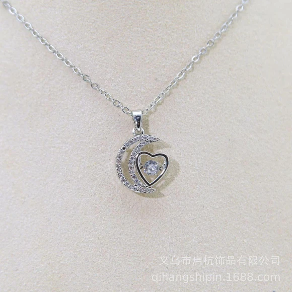 Moon Love Smart Necklace — Smart Jewelry, Commodity Jewel