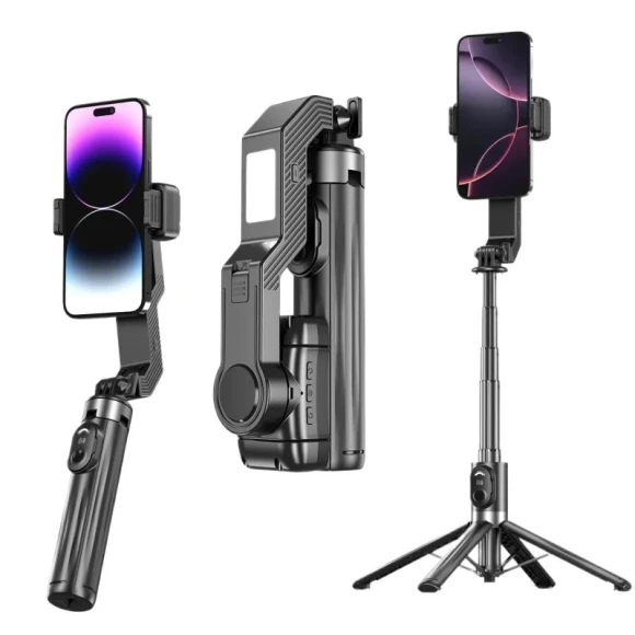 Portable 3-in-1 Selfie Stick Stabilizer — Selfie Sticks, AE Selection