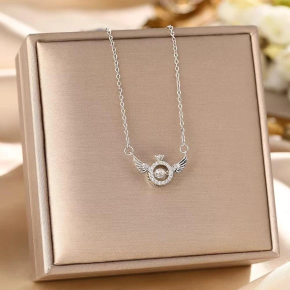 Smart Angel Wings Necklace — Men's Necklaces, Commodity Jewel
