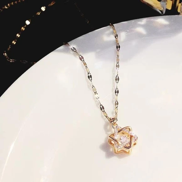 Smart Hexagram Necklace — Smart Jewelry, Commodity Jewel