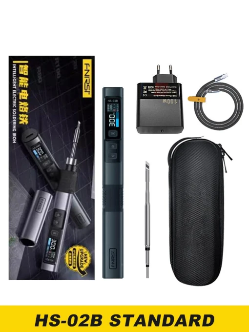 Smart Soldering Iron with IPS Color Display — Stations, Dream Garage