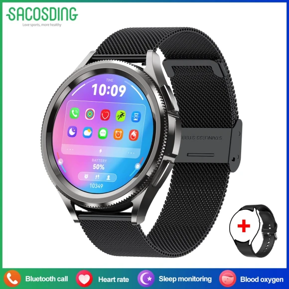 Smart Watch with Large Screen and Voice Assistant — Smartwatches, SACOSDING